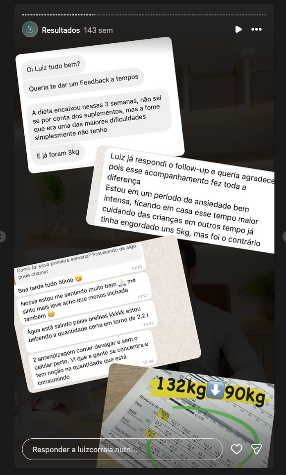 Print de depoimento 8