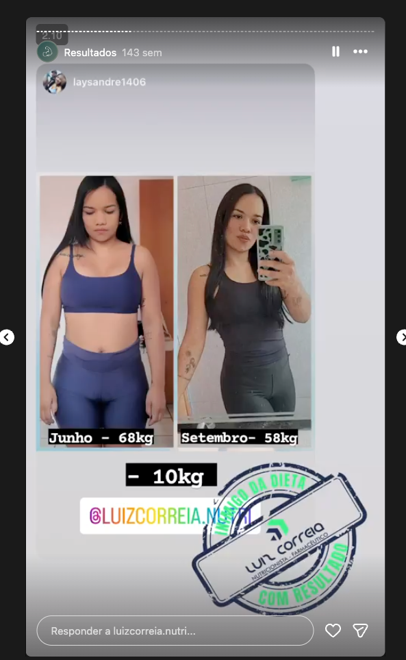Print de depoimento 9