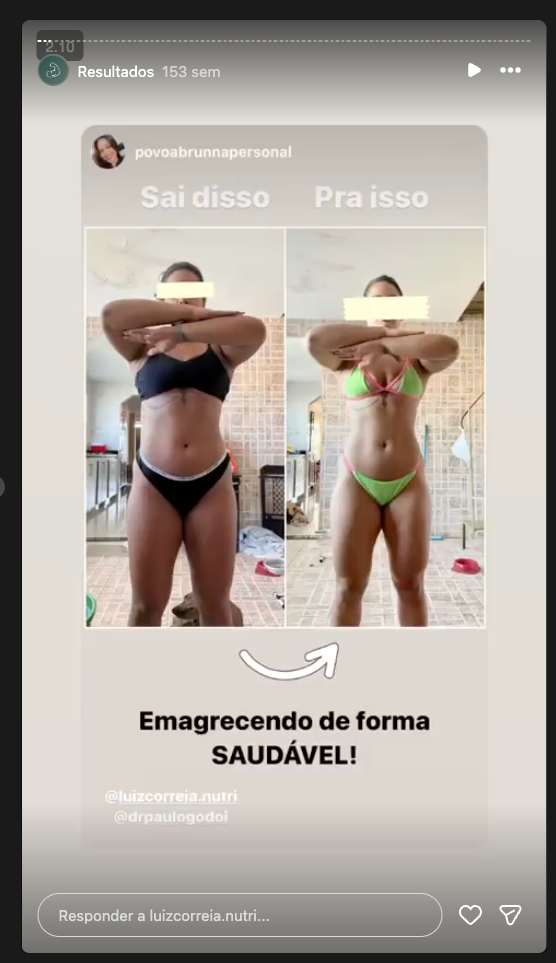 Print de depoimento 5