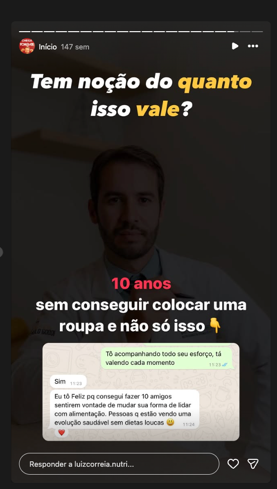 Print de depoimento 13