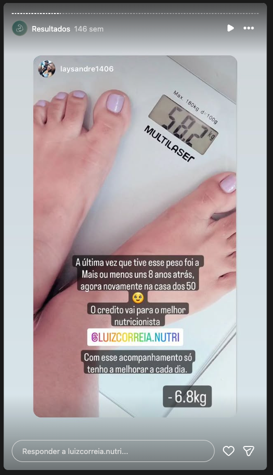 Print de depoimento 6